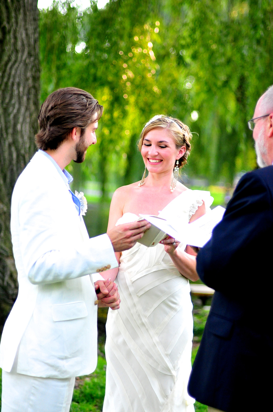 boston public gardens elopement ceremony