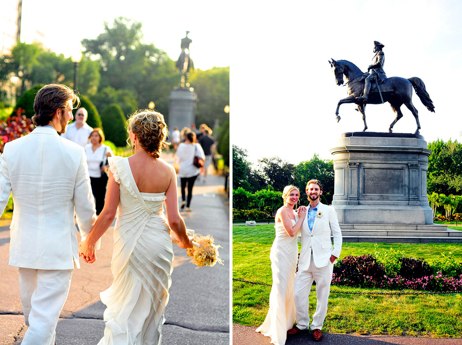 boston public gardens elopement