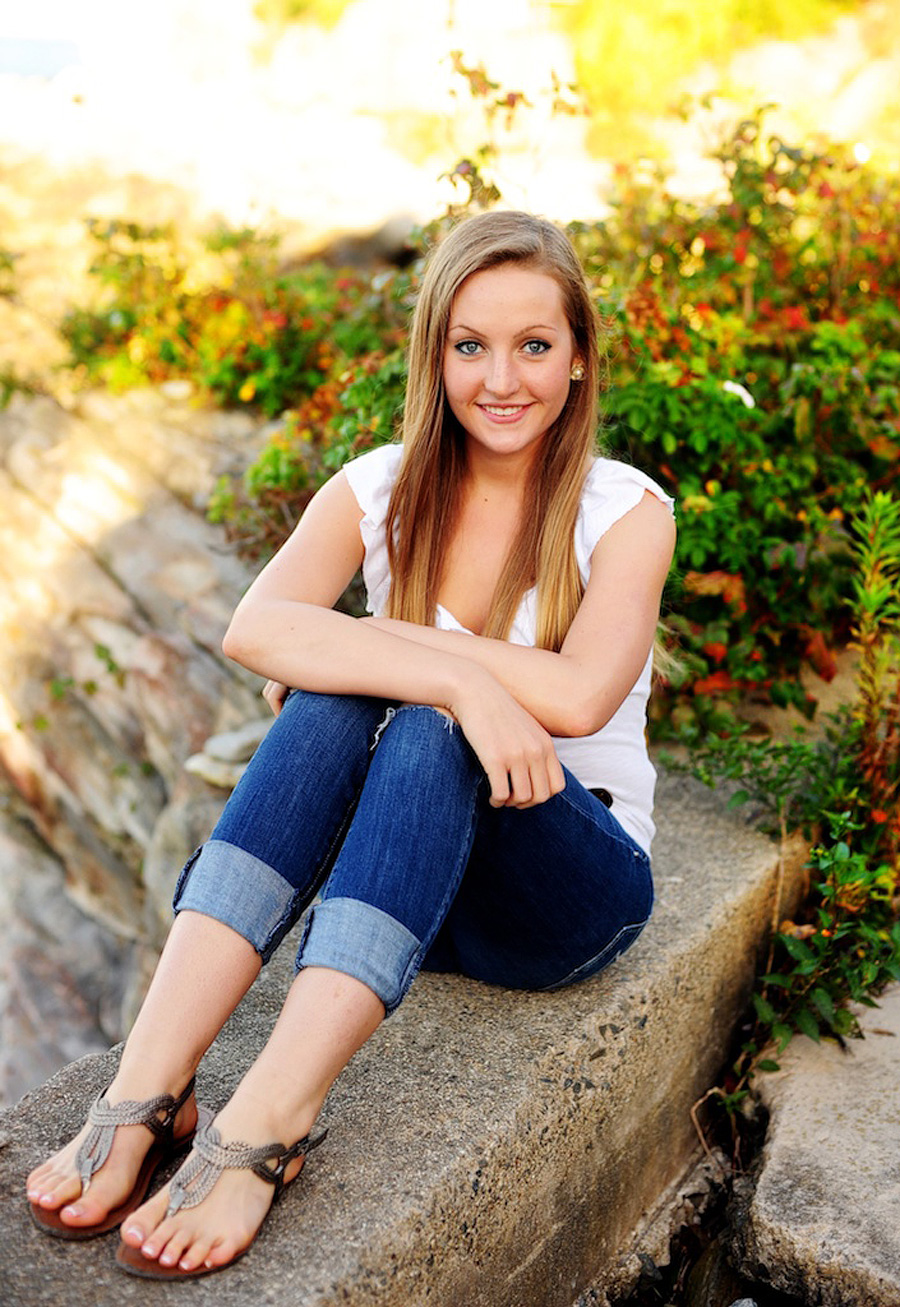 fort williams park senior session