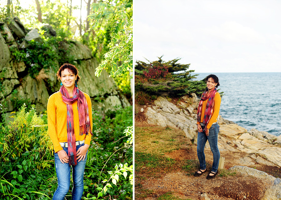 cape elizabeth, maine senior photos