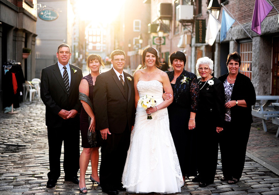 portland, maine old port wedding