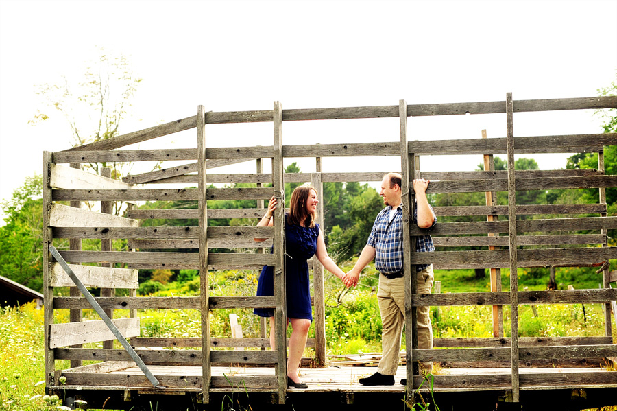 Ellen & Larry showed me around his family farm in Bowdoin, Maine... love!