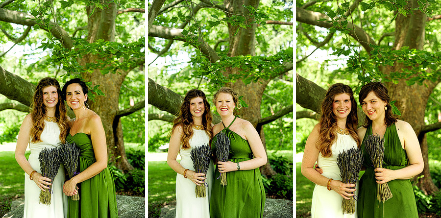 Keeley made sure to get a shot with each individual bridesmaid -- love that!