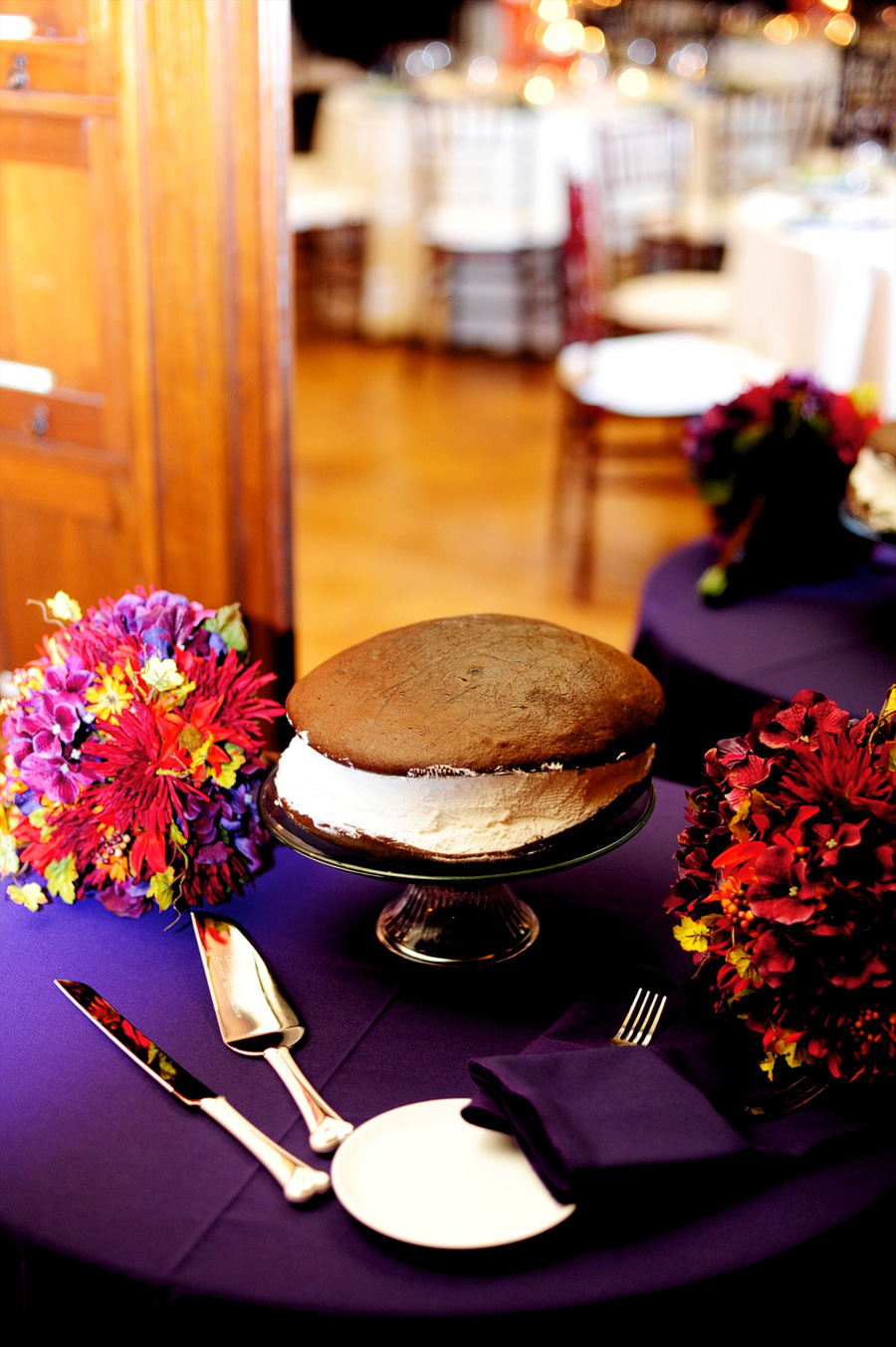 Ashley & Justin's whoopie pie cake from Wicked Whoopies!