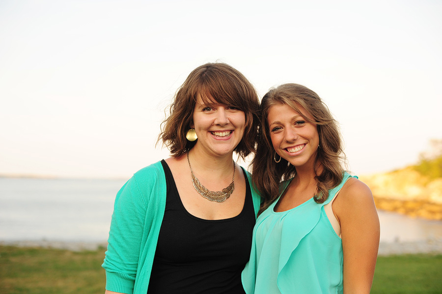 Katie's mom was so sweet -- we finished her senior session and her mom insisted on taking a photo of us together!