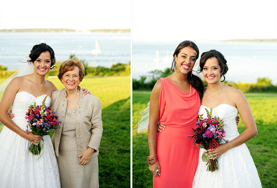 Caroline & Silas's formals were up on the East End -- summery and perfect!