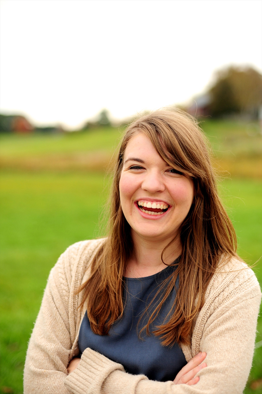 I photographed Sarah's head shots at Smiling Hill Farm -- we laughed SO MUCH my sides hurt.