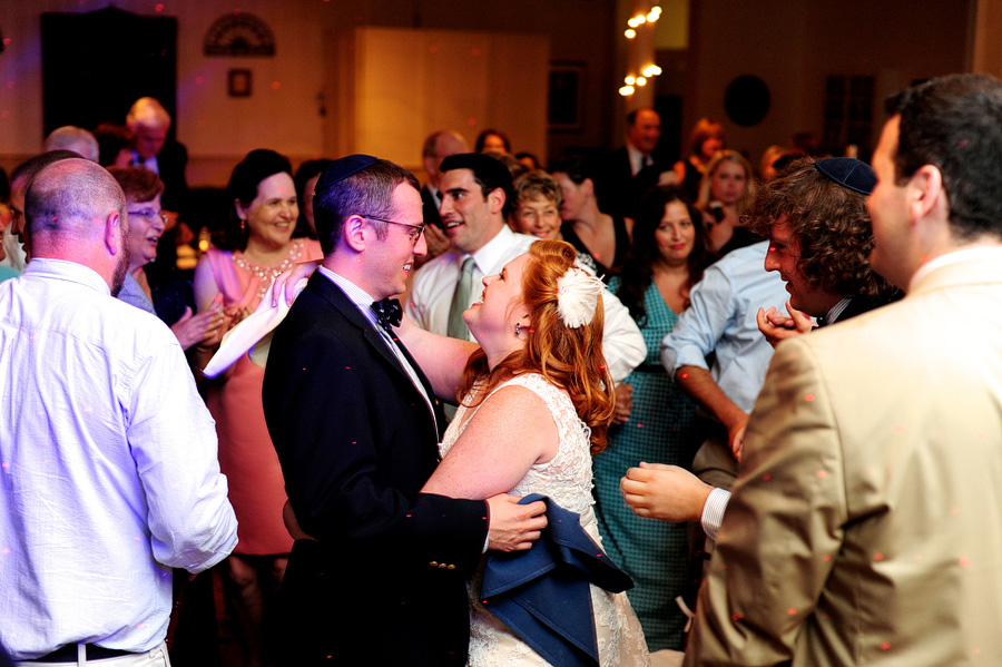 Heather & David at the end of their hora!