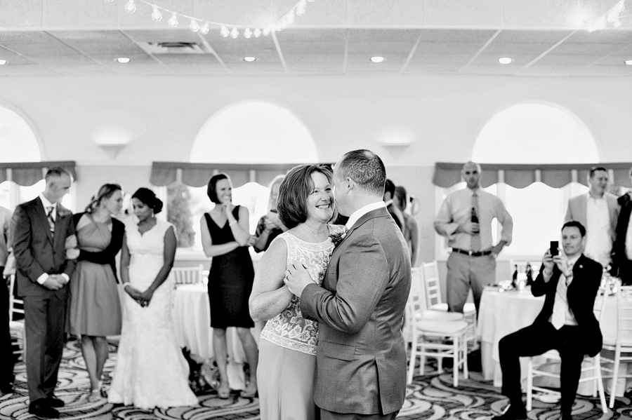 Colin dancing with his mom.