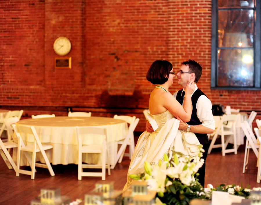 Lucy & Chris, last dance of the night. :)