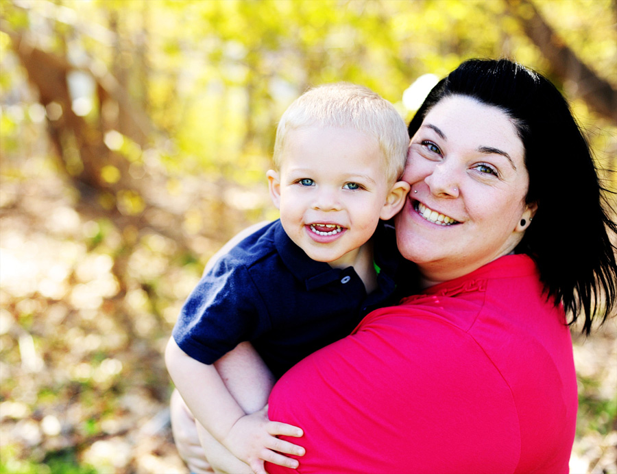 I photographed Bethany & her son Eli at Fort Williams!