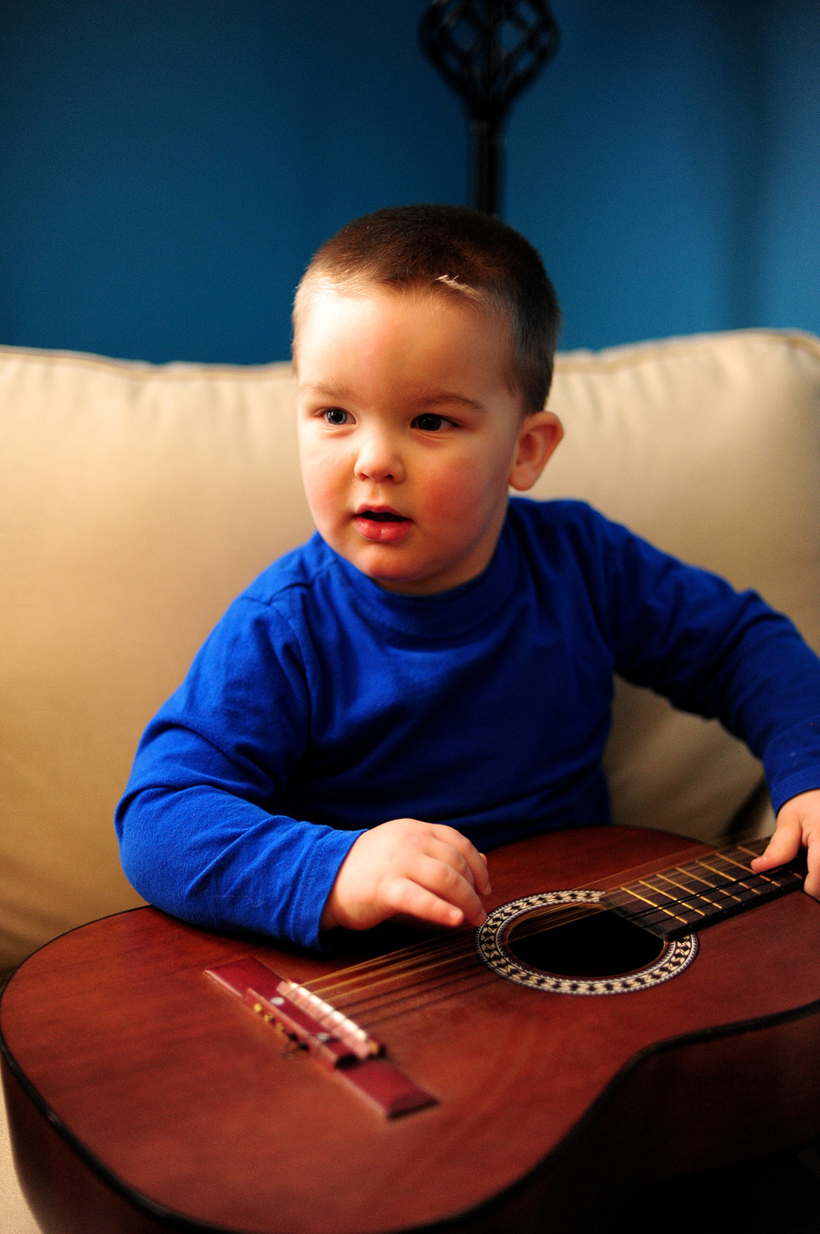 I saw Bruno for his 2-year photos -- holy crap!