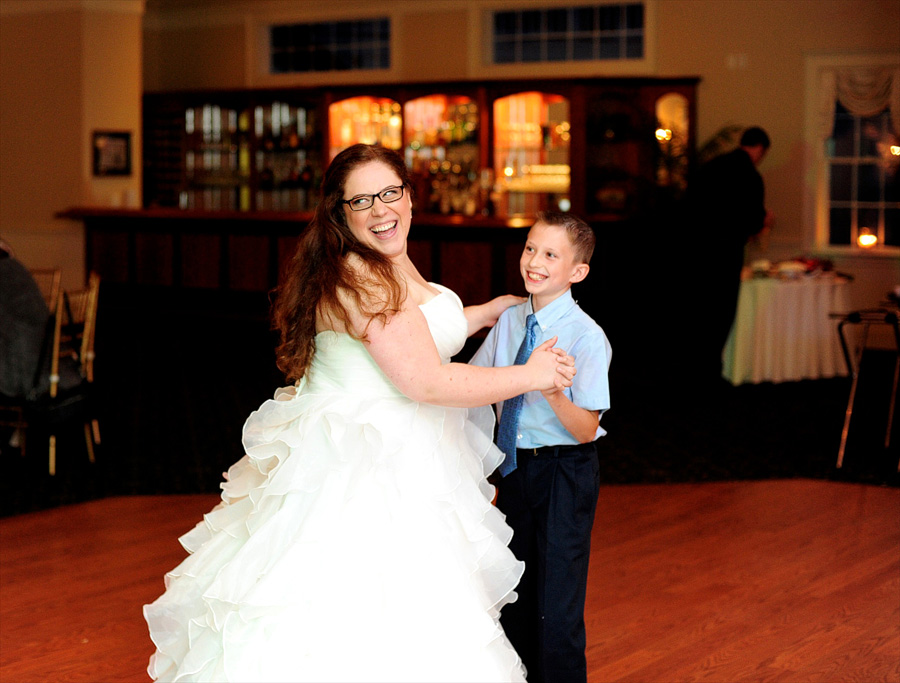 Lianna dancing with one of her young family members. :)