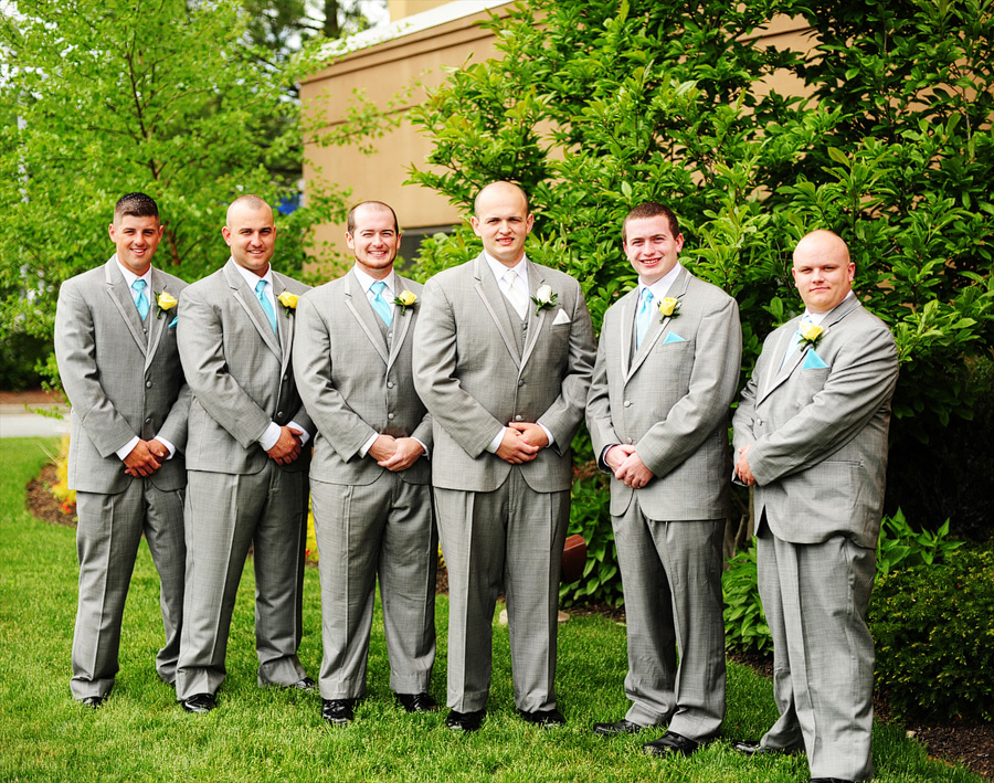 I was able to sneak Adam and his guys out of the hotel for a few quick formals before the ceremony -- love that.