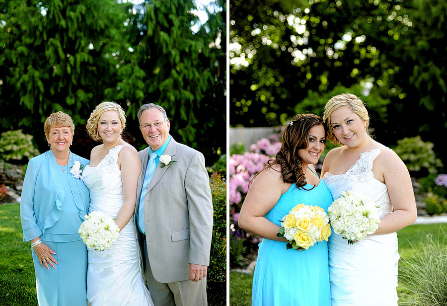 Liz & Adam had the perfect formals spot outside the Kirkbrae Country Club.