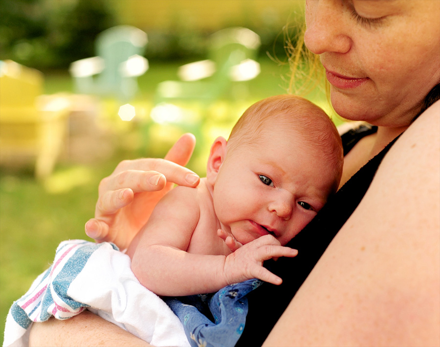 Jen and her little Willa came to me for her newborn session. :)