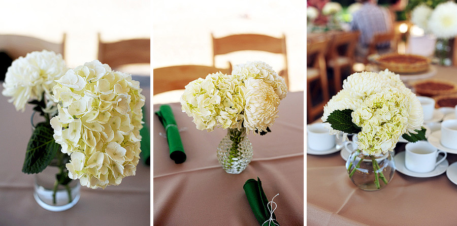 I loved their all-white floral decor... so perfect!