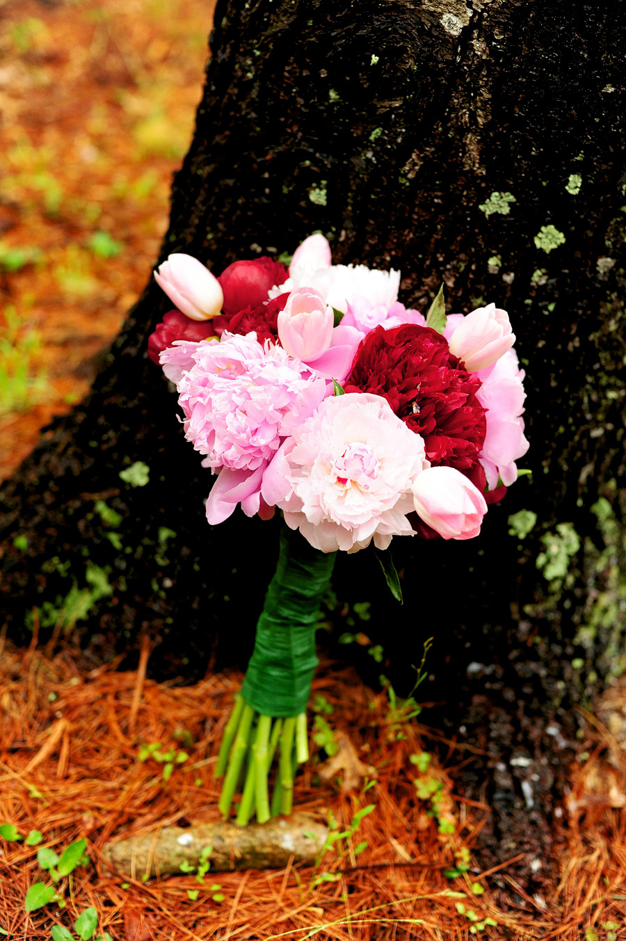 Jamie's gorgeous bouquet, done by her best friend's mom!