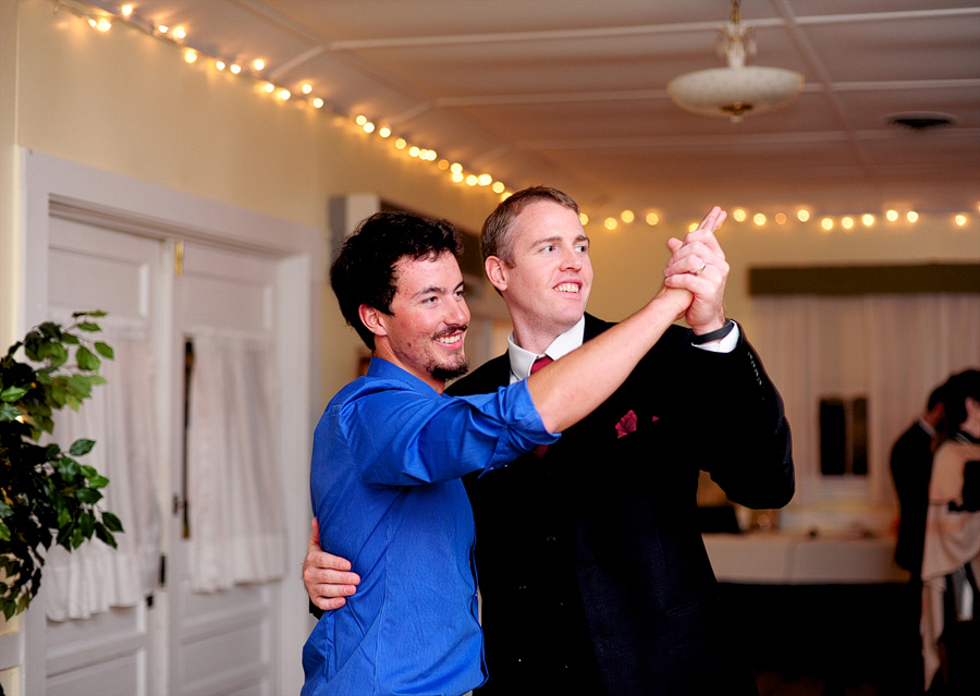 Sean dancing with his stepbrother!