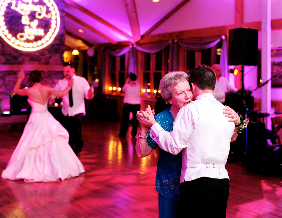 John dancing with his grandmother. :)