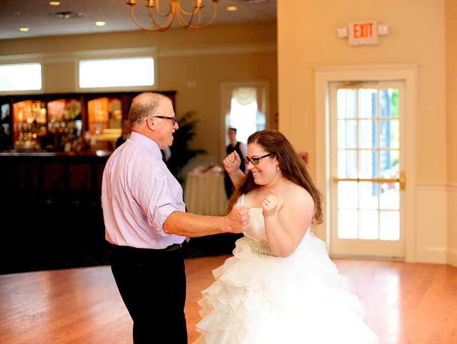 Lianna being adorable with her dad!