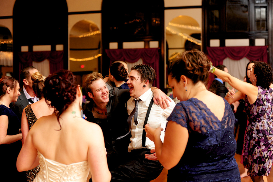 Chris & one of his groomsmen!