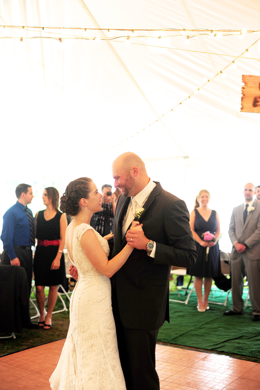 Liz & Joe's first dance.