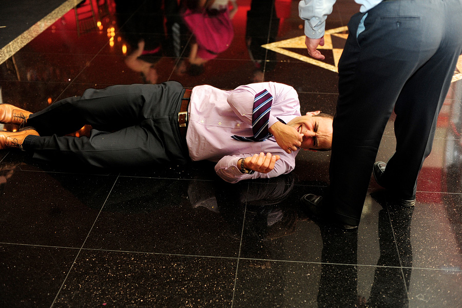 Aaaand sometimes people fall on the floor. Again. ;)