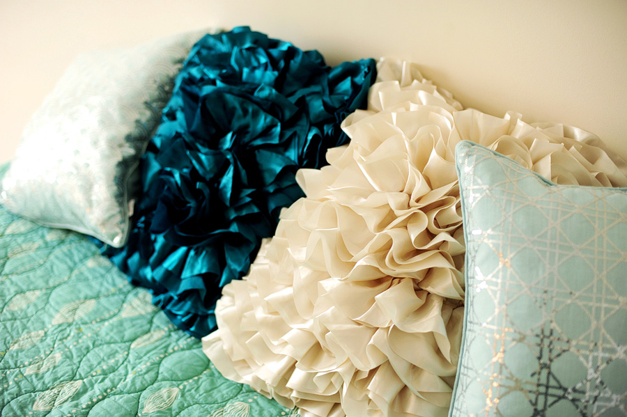 Ruffles and sequins and teal, oh my!