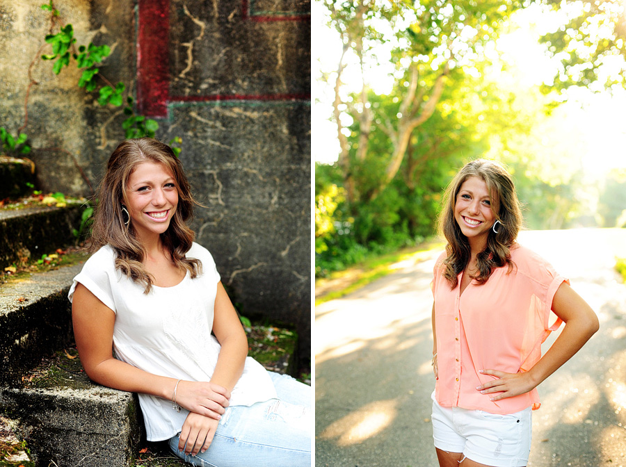 portland, maine high school senior portraits