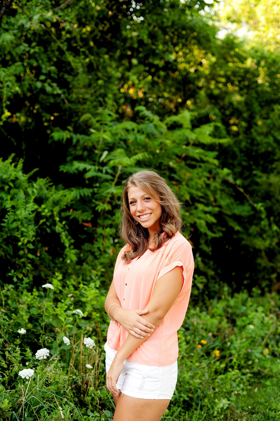 fort williams park senior session