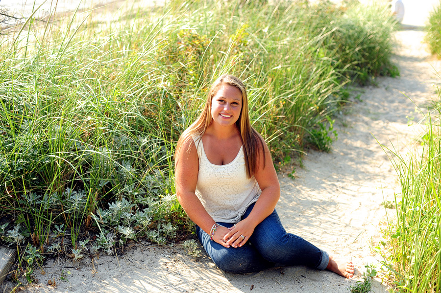 beachy senior photos in maine