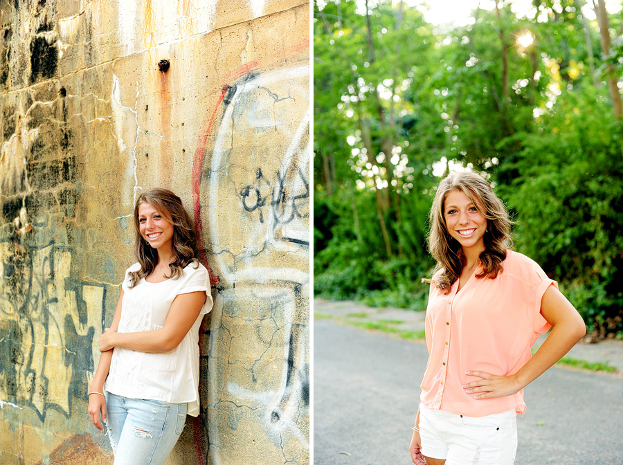 fort williams park senior portraits