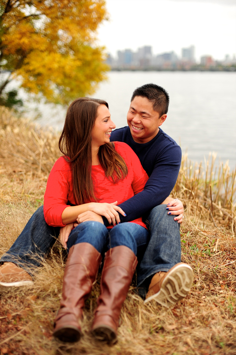 engagement session in boston