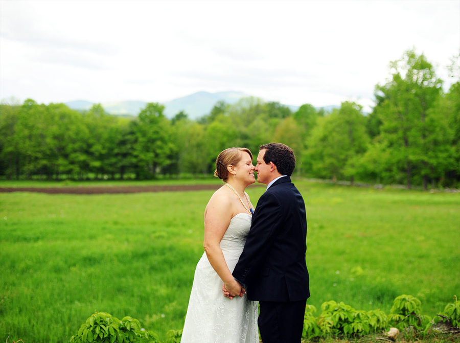spring wedding at moody mountain farm