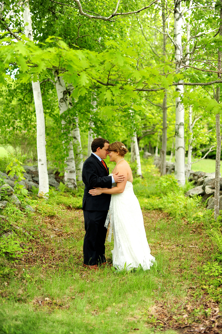 spring wedding at moody mountain farm