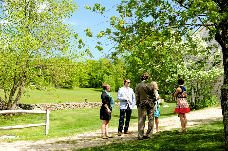 spring wedding at moody mountain farm