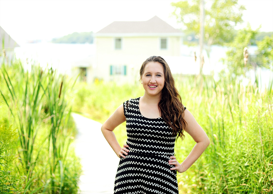 cute senior photos in maine