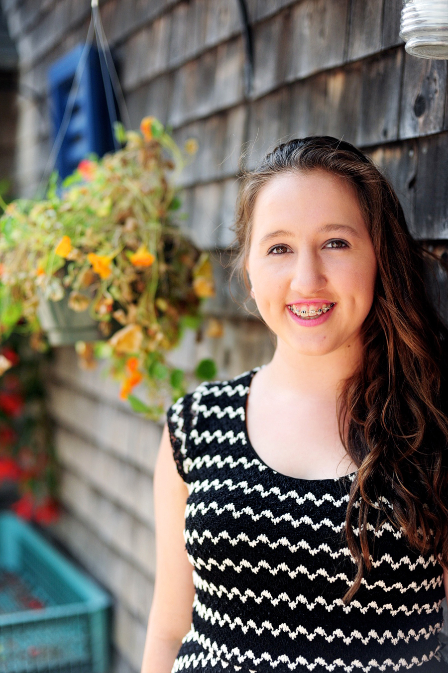 peaks island, maine senior session