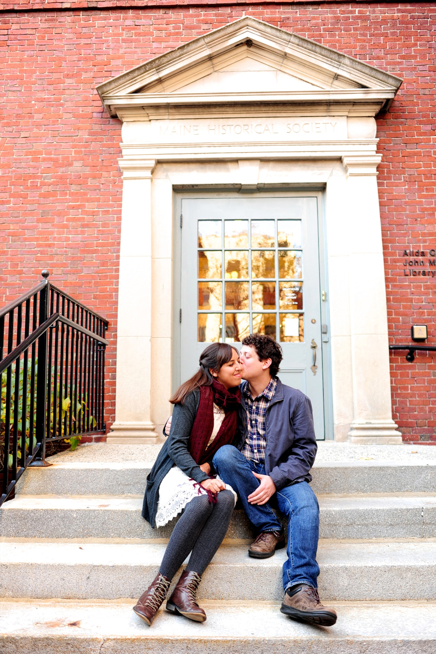 Maine Historical Society Engagement Photos