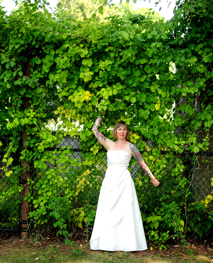 bridal session in larz anderson park