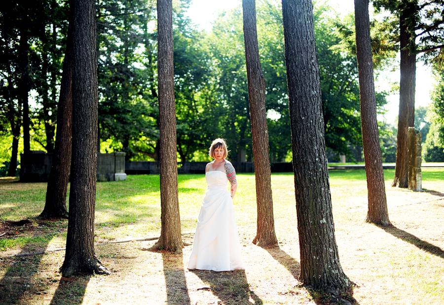 dramatic bridal session in brookline, massachusetts