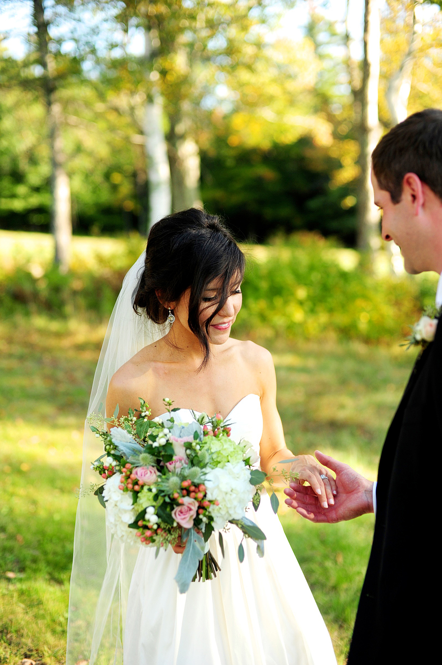 romantic wedding in new hampshire