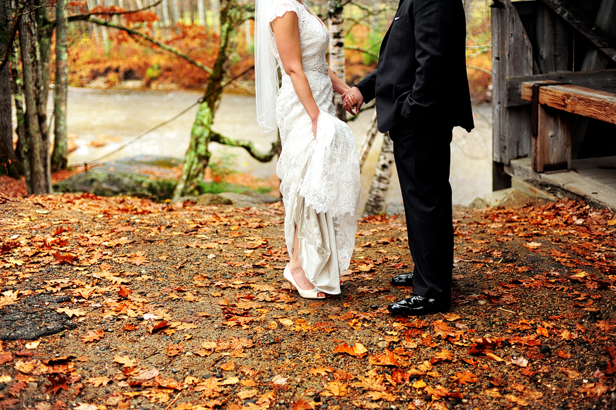 fall wedding in maine