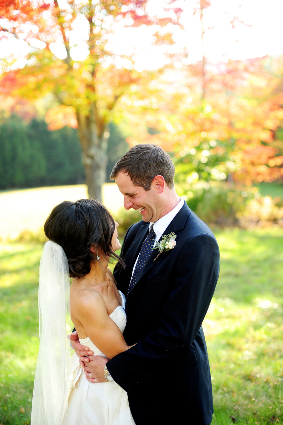 fall wedding at moody mountain farm