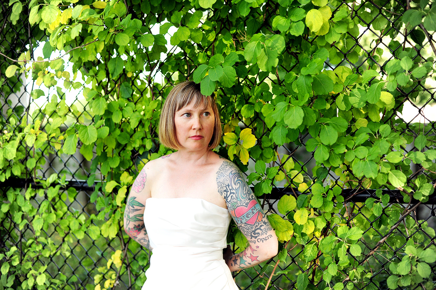 tattooed bridal session in boston