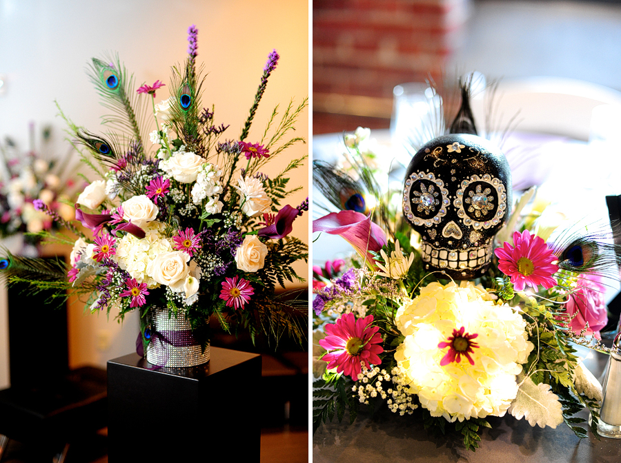 sugar skull wedding