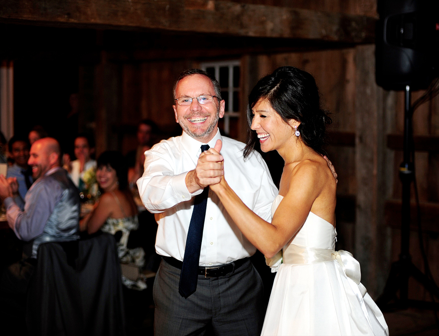 happy father daughter dance