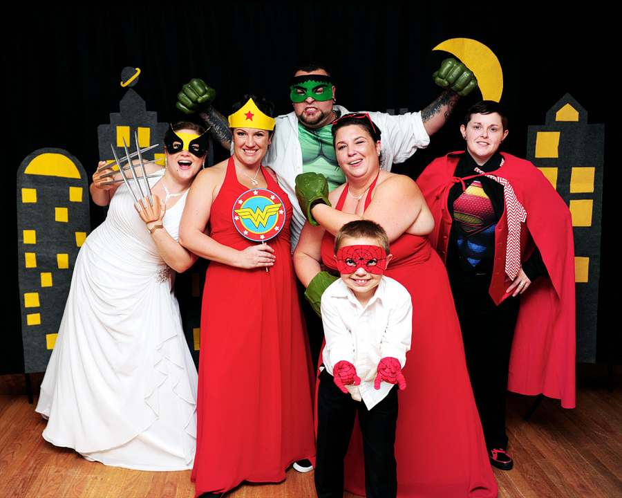 superhero wedding