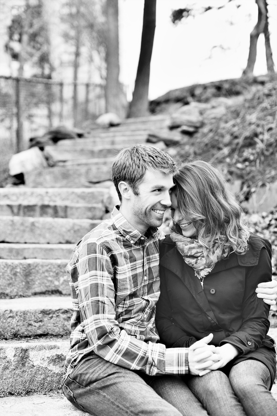 eastern promenade engagement photos